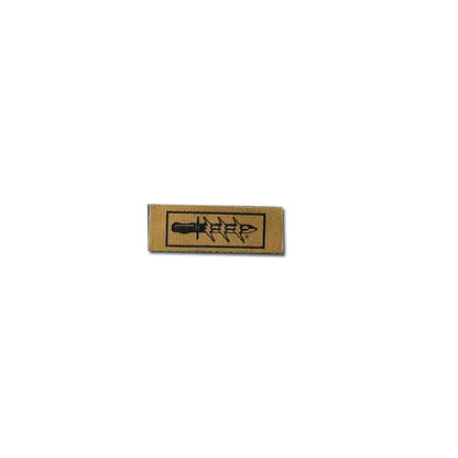 Custom Repro Nutria SADF Nametapes and Badges