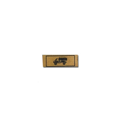 Custom Repro Nutria SADF Nametapes and Badges