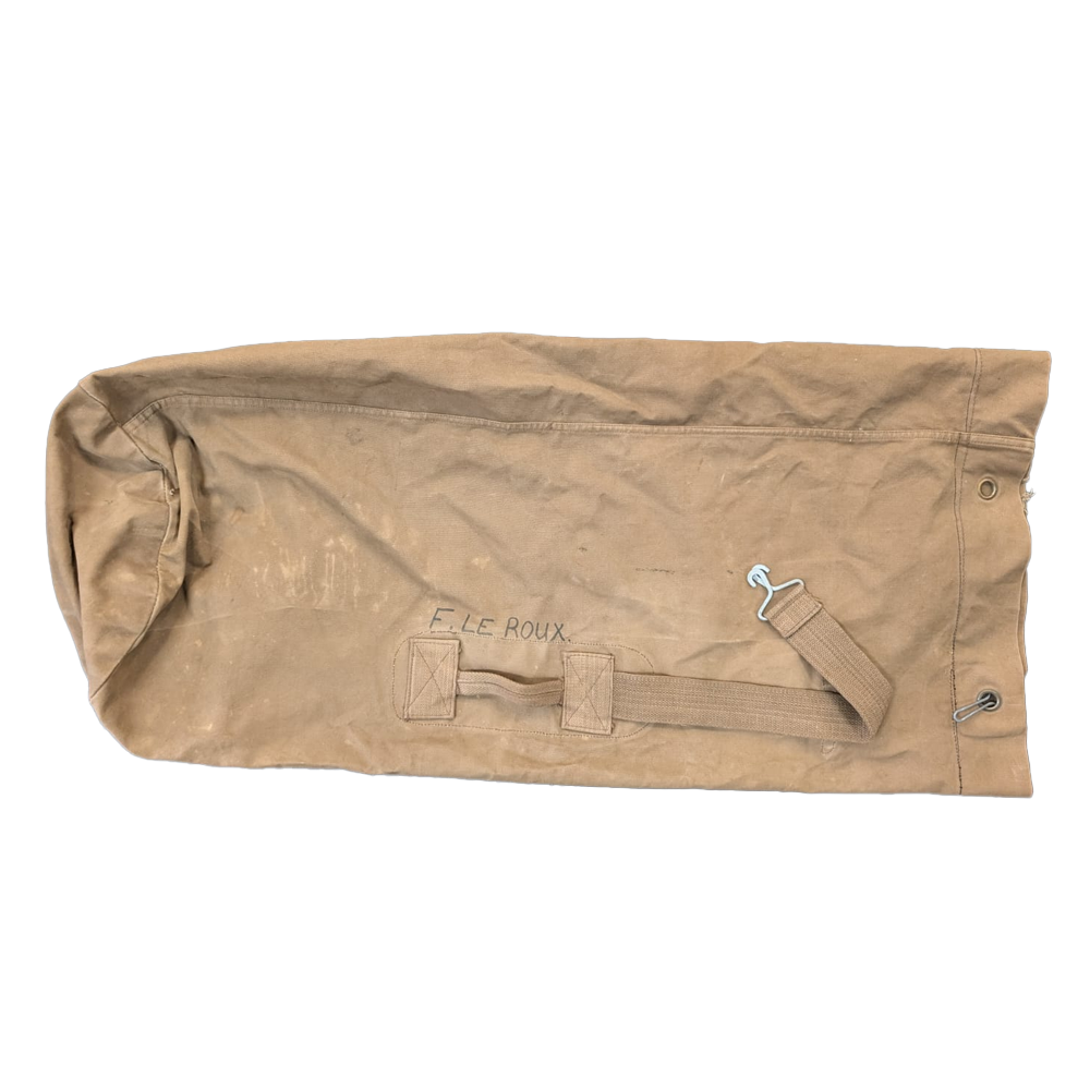 SA ARMY(SADF) : Canvas Kit Bag - Balsak/Baalsak 1970's